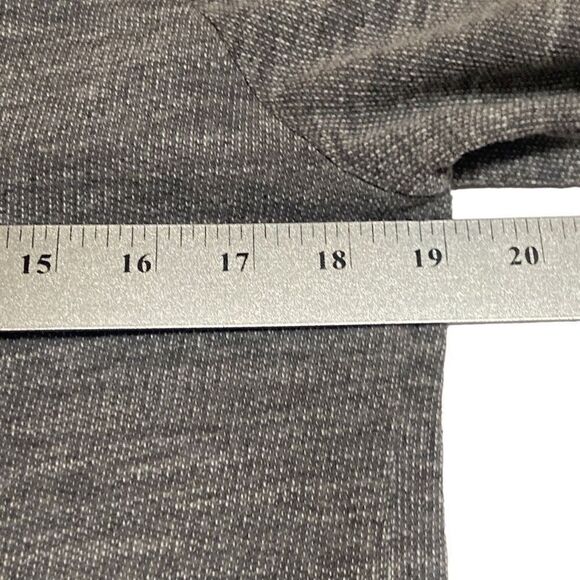 Columbia Heather Gray Cotton Blend Cloth Knit Drawstring Hoodie Women Sz Medium - Picture 8 of 9